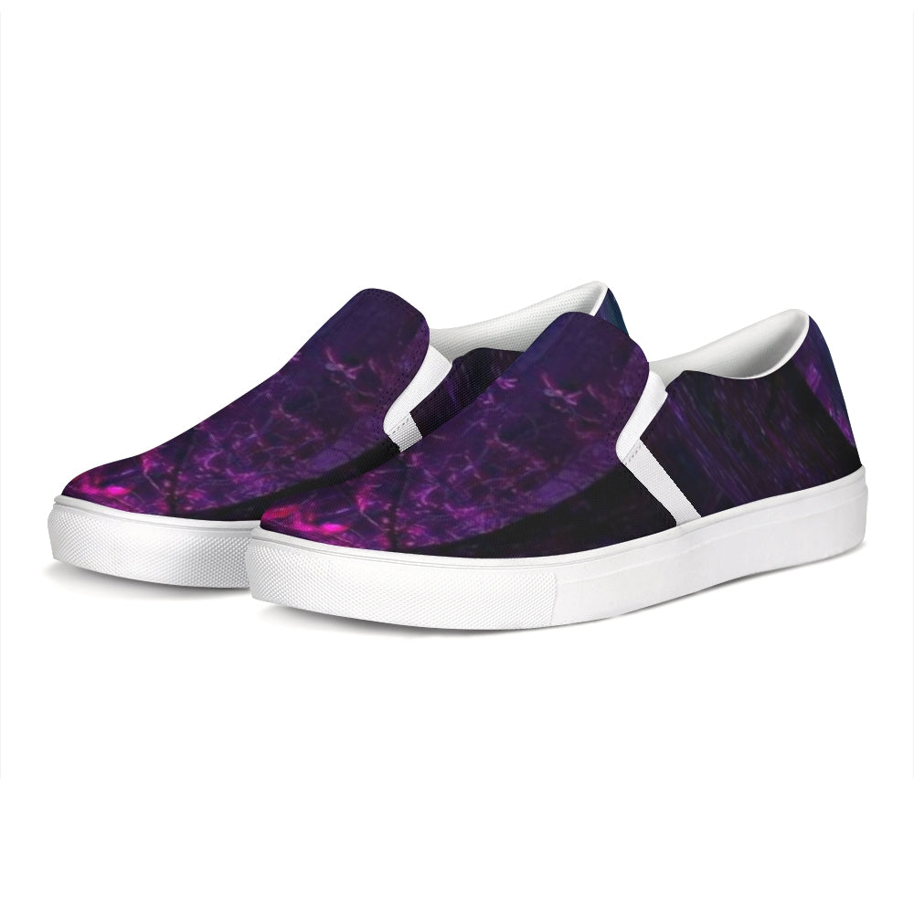 Dark and Bold Slip-On Canvas Shoe