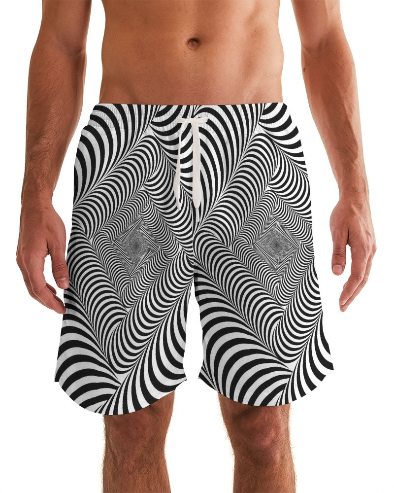 Optical illusion Men's Swim Trunk