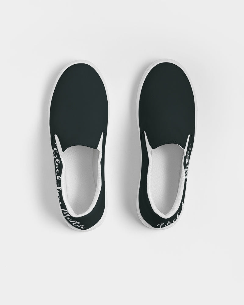 BLACK LIVES MATTER Men's Slip-On Canvas Shoe
