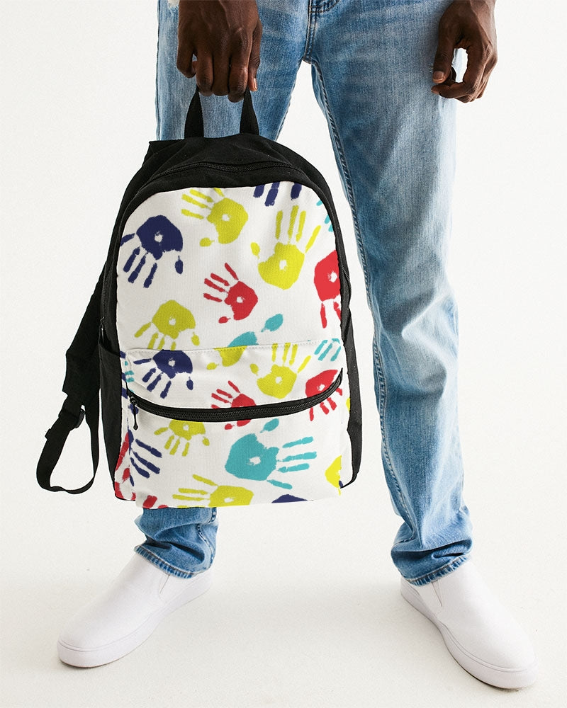 Autism Awareness Small Canvas Backpack