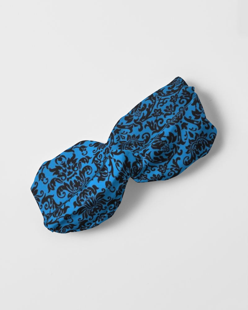chandelier blue Twist Knot Headband Set