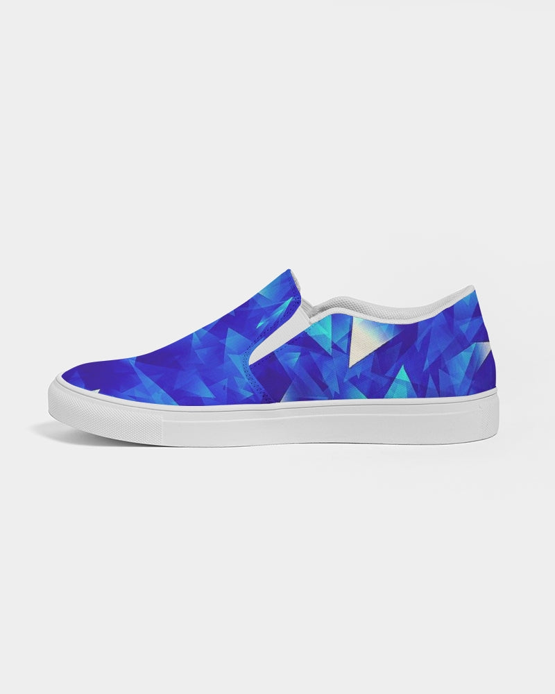 Crystal Blue Women's Slip-On Canvas Shoe