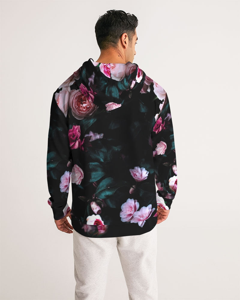 Dark Floral Men's Hoodie