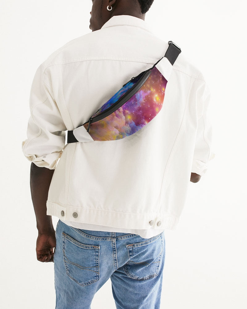 Colorful Smoke Crossbody Sling Bag