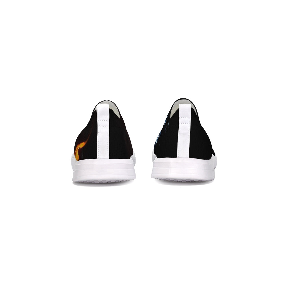 Water fire Slip-On Flyknit Shoe