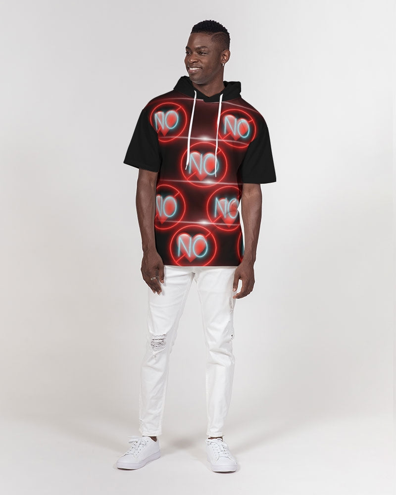 No love 3 Men's Premium Heavyweight Short Sleeve Hoodie