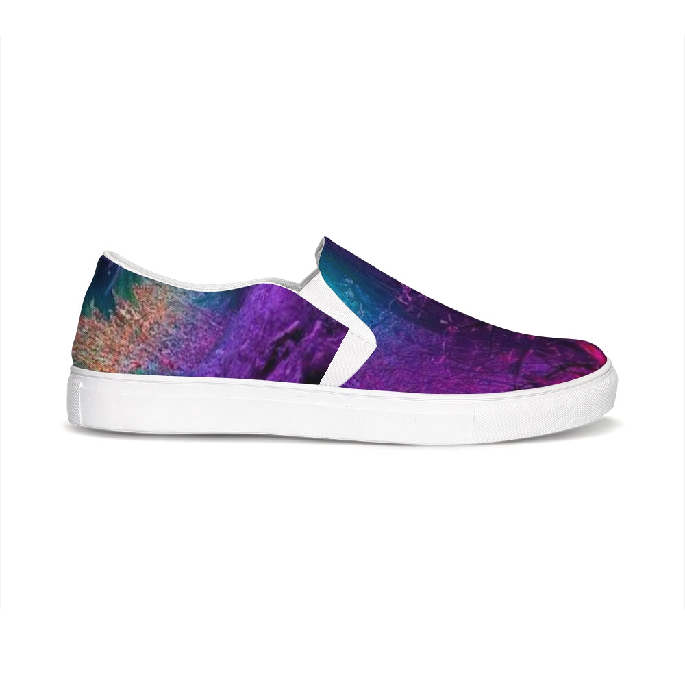 Dark and Bold Slip-On Canvas Shoe