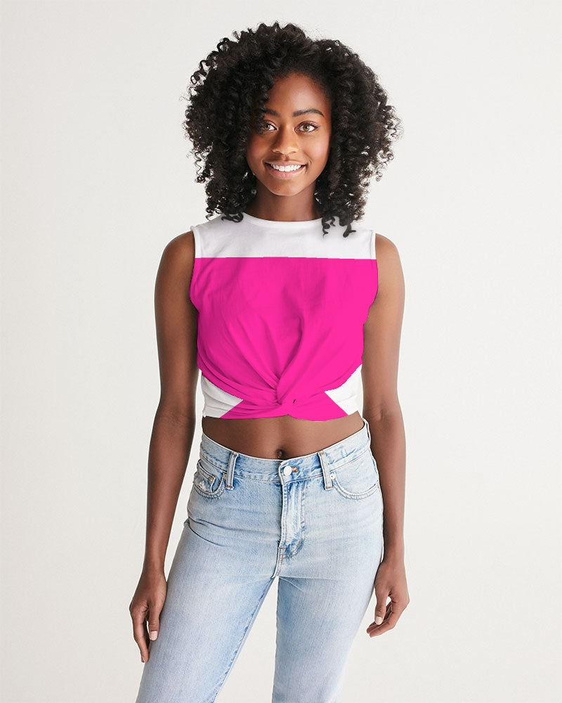 Azalea Women's Twist-Front Tank
