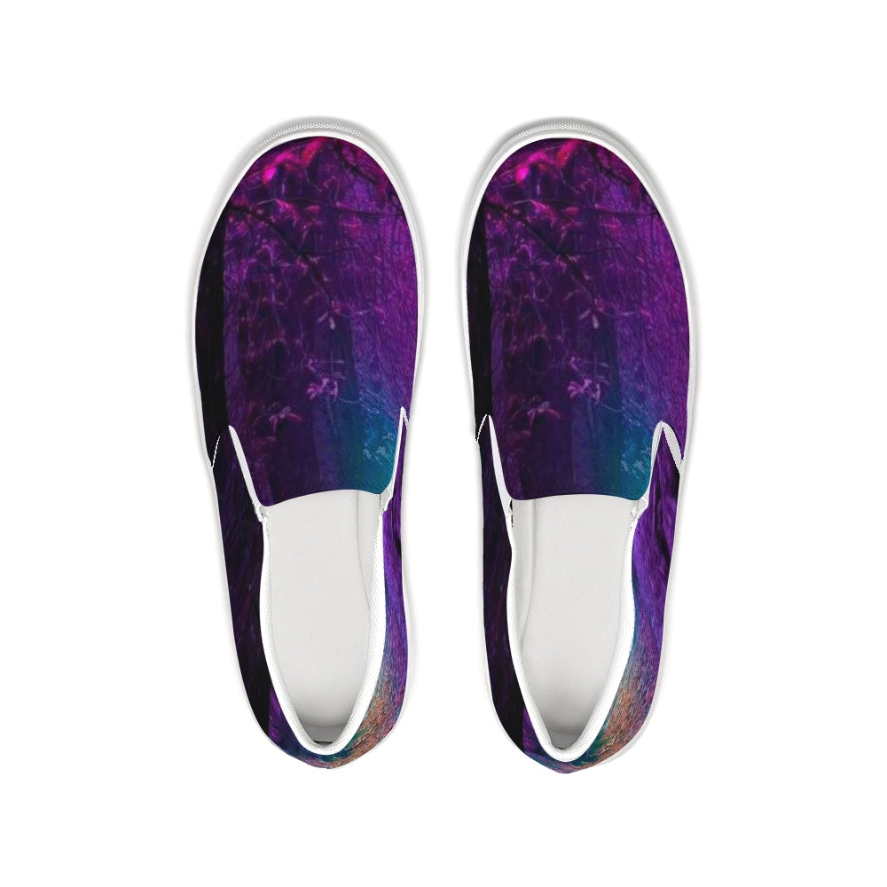 Dark and Bold Slip-On Canvas Shoe