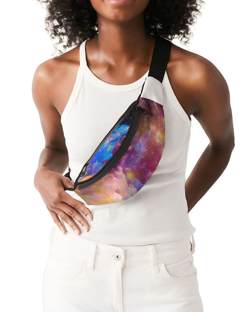 Colorful Smoke Crossbody Sling Bag