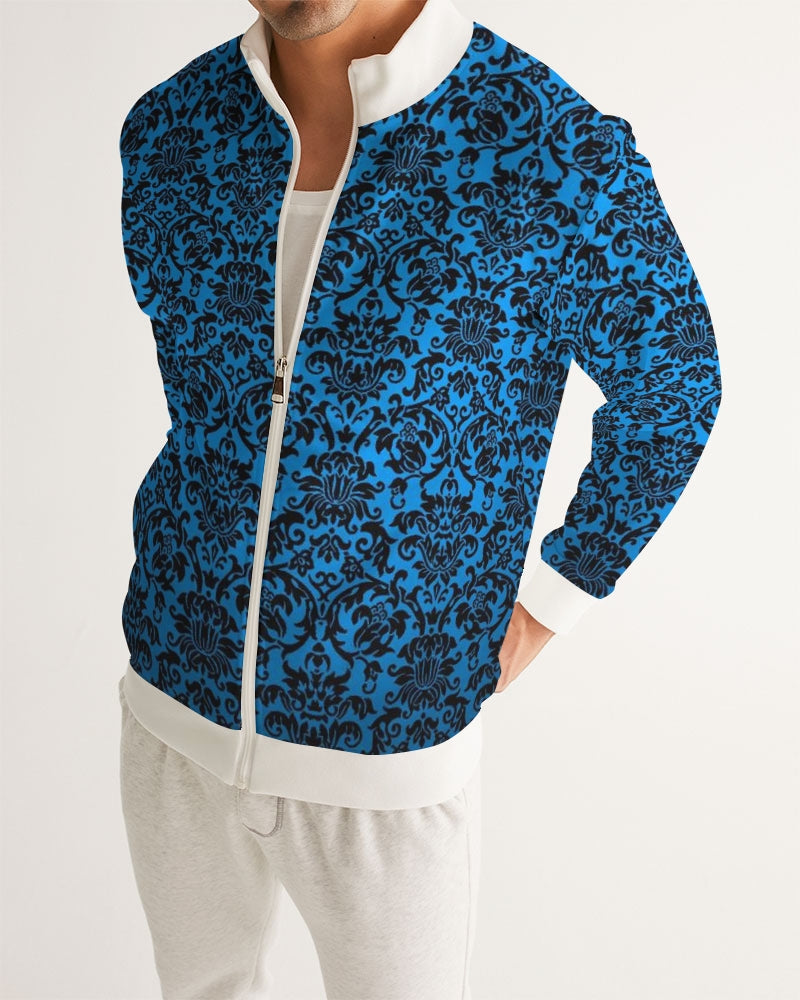 chandelier blue Men's Track Jacket