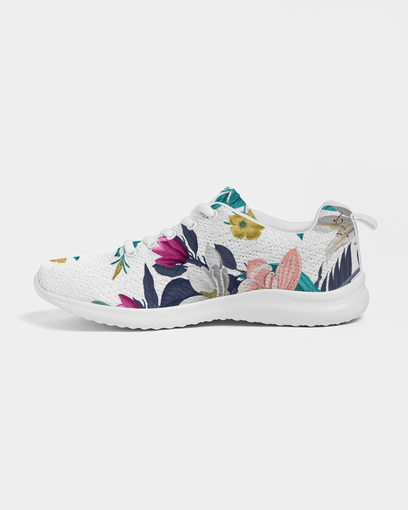 Warm Floral Women's Athletic Shoe