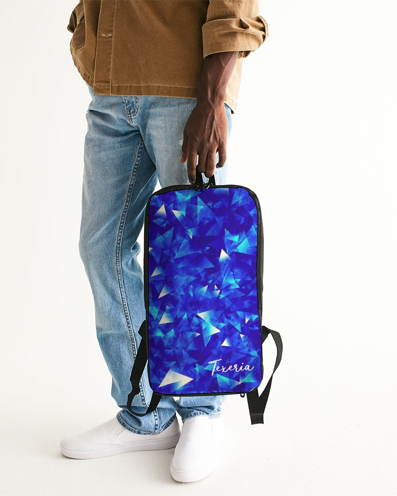 Crystal Blue Slim Tech Backpack