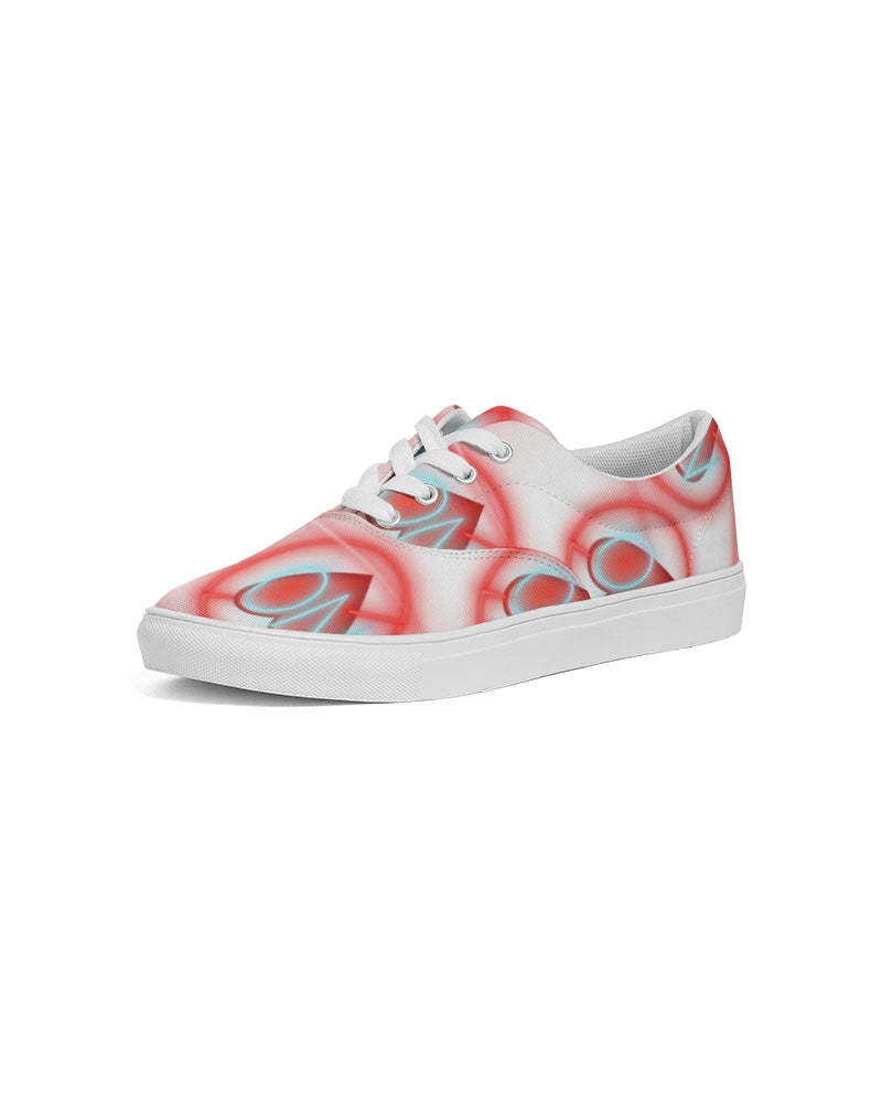 No love 2 Women's Lace Up Canvas Shoe