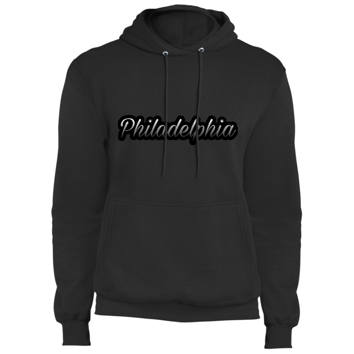 Ombre Philadelphia Core Fleece Pullover Hoodie