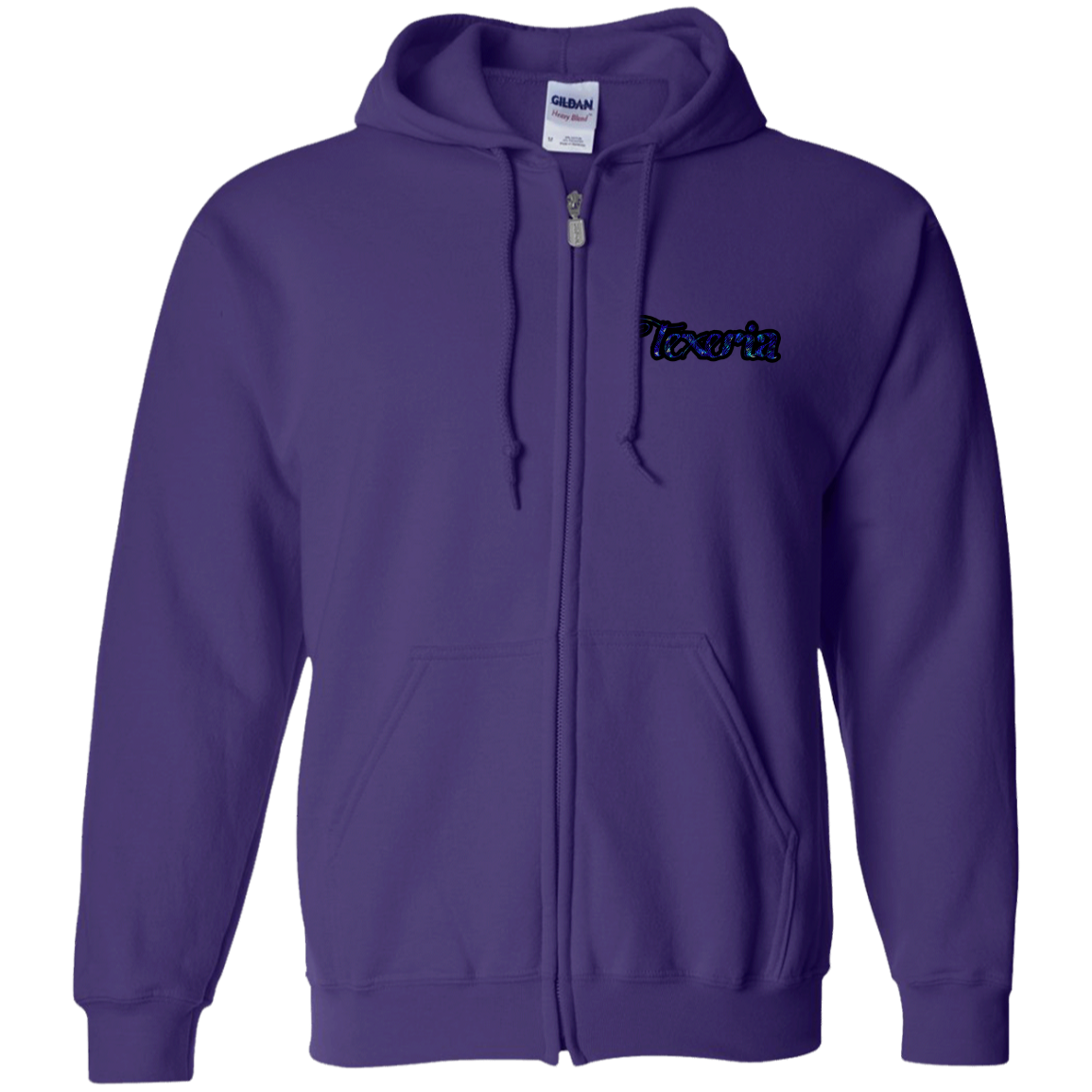 Azul Texeria Zip Up Hooded Sweatshirt