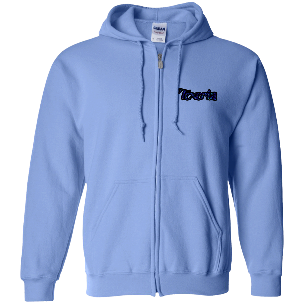 Azul Texeria Zip Up Hooded Sweatshirt