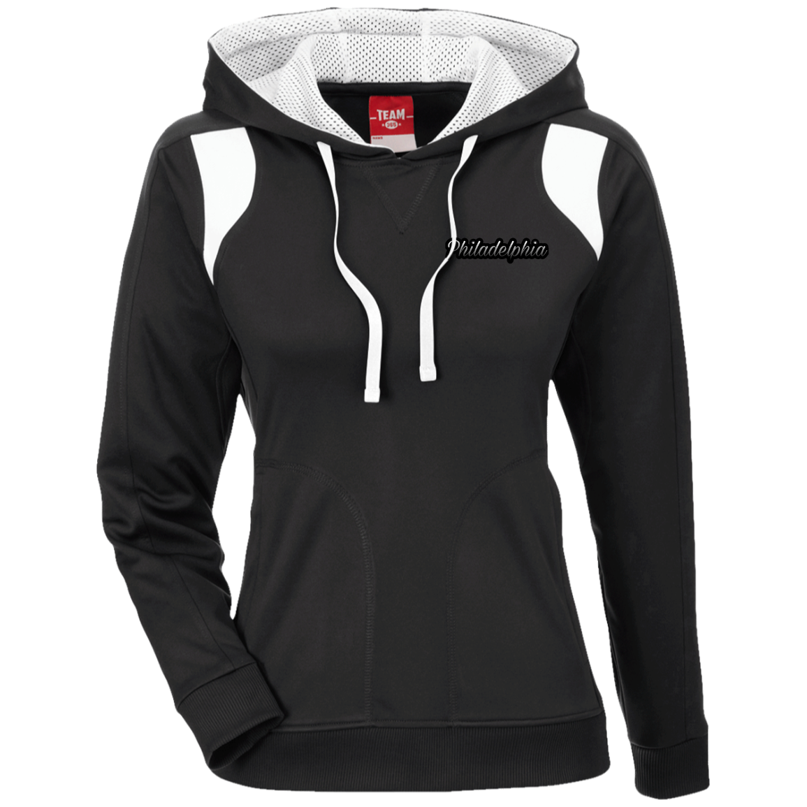 Ombre Philadelphia Ladies' Colorblock Hoodie