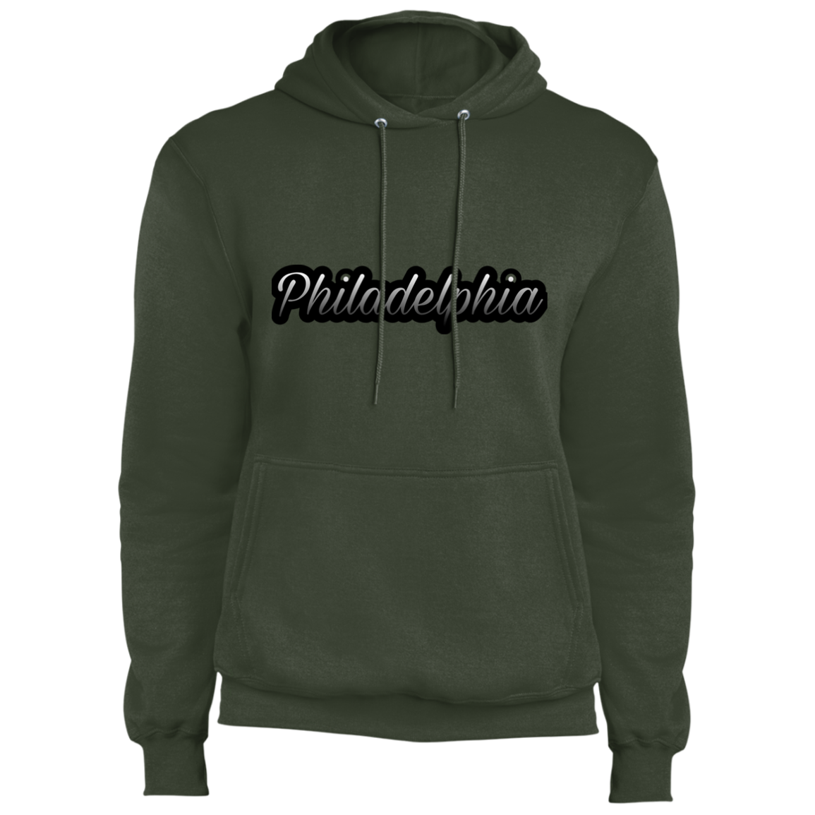 Ombre Philadelphia Core Fleece Pullover Hoodie