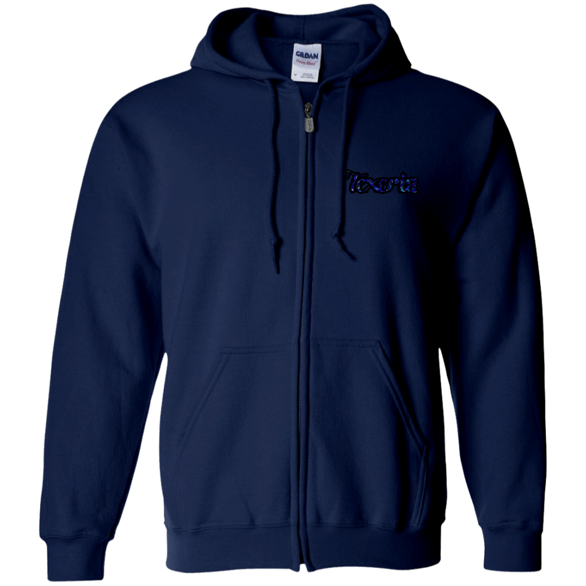 Azul Texeria Zip Up Hooded Sweatshirt