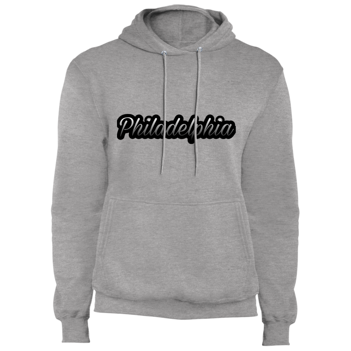 Ombre Philadelphia Core Fleece Pullover Hoodie