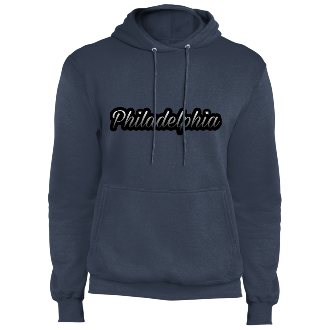 Ombre Philadelphia Core Fleece Pullover Hoodie