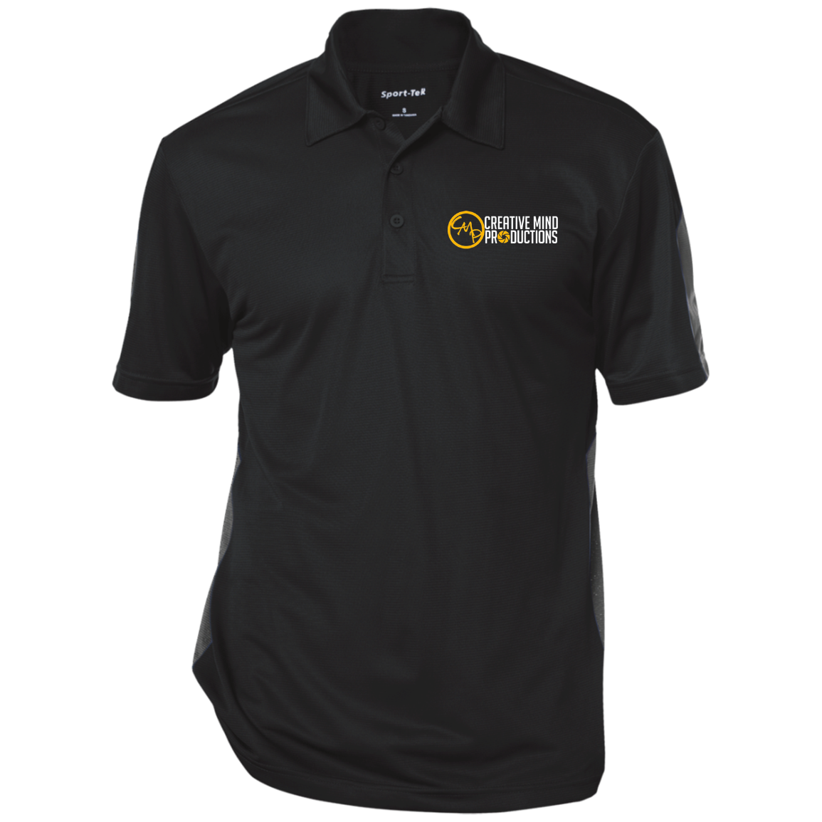 CMP Performance Textured Three-Button Polo