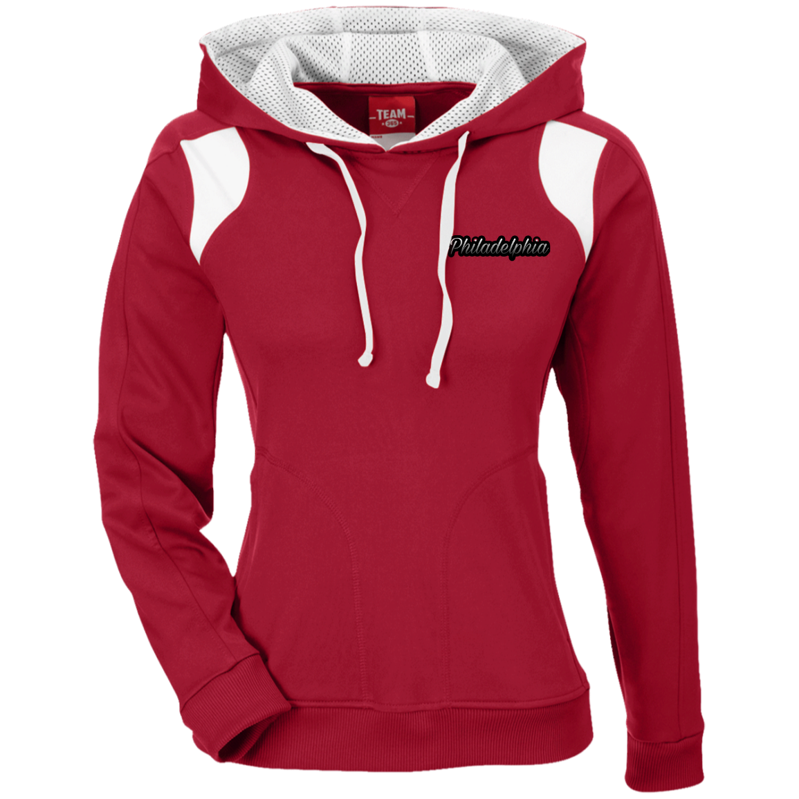 Ombre Philadelphia Ladies' Colorblock Hoodie