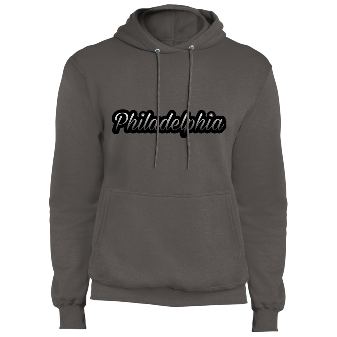 Ombre Philadelphia Core Fleece Pullover Hoodie