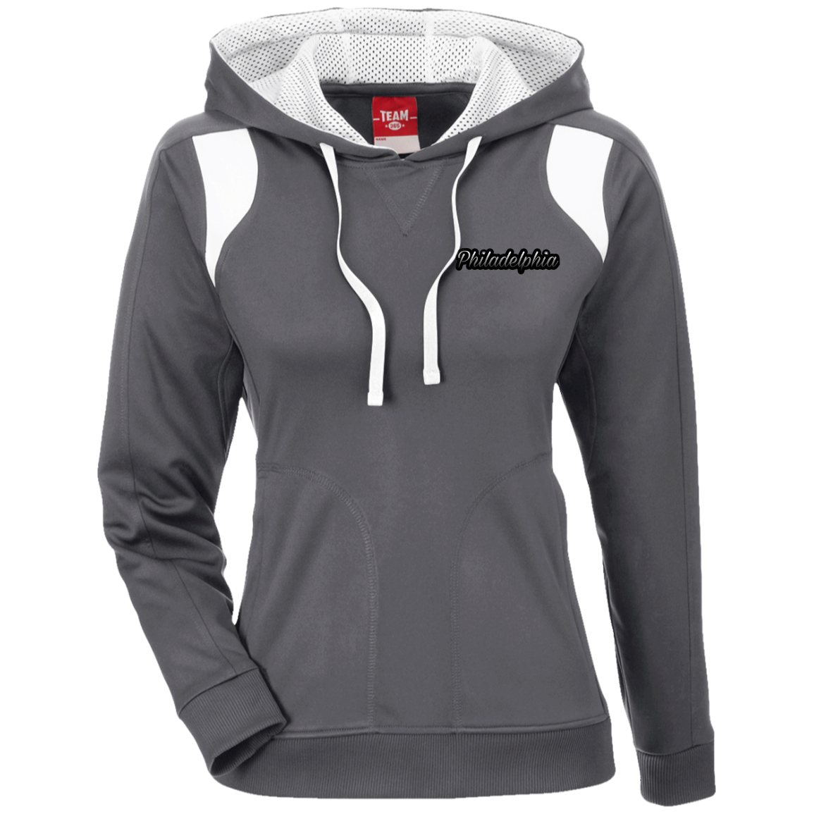 Ombre Philadelphia Ladies' Colorblock Hoodie