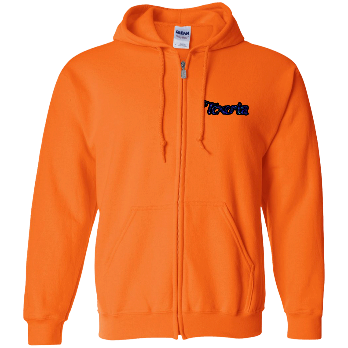 Azul Texeria Zip Up Hooded Sweatshirt