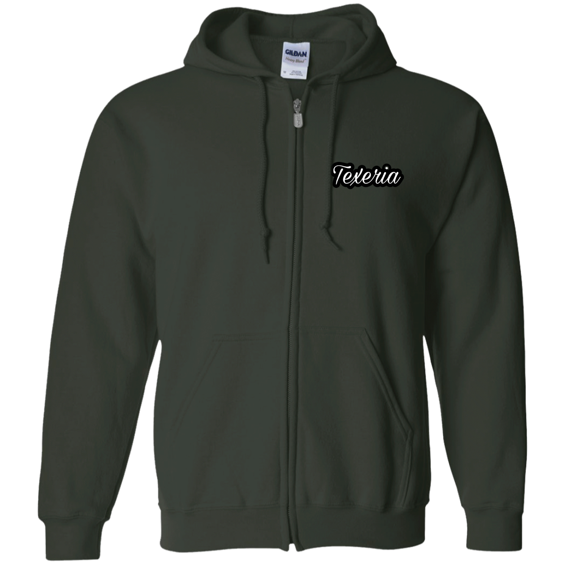 Don Zip Up Hooded Sweatshirt