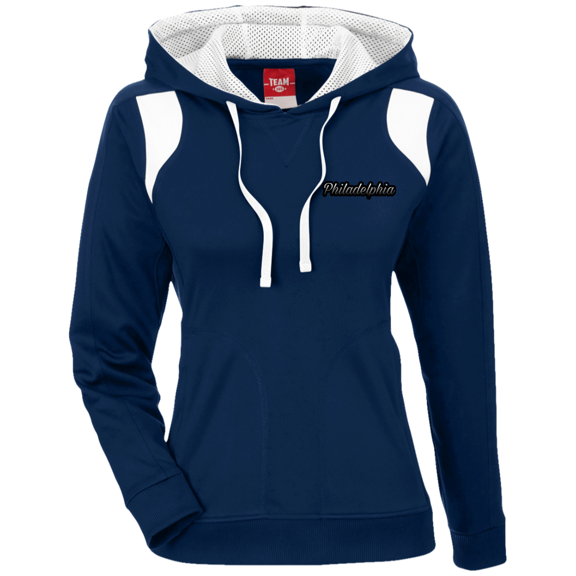Ombre Philadelphia Ladies' Colorblock Hoodie