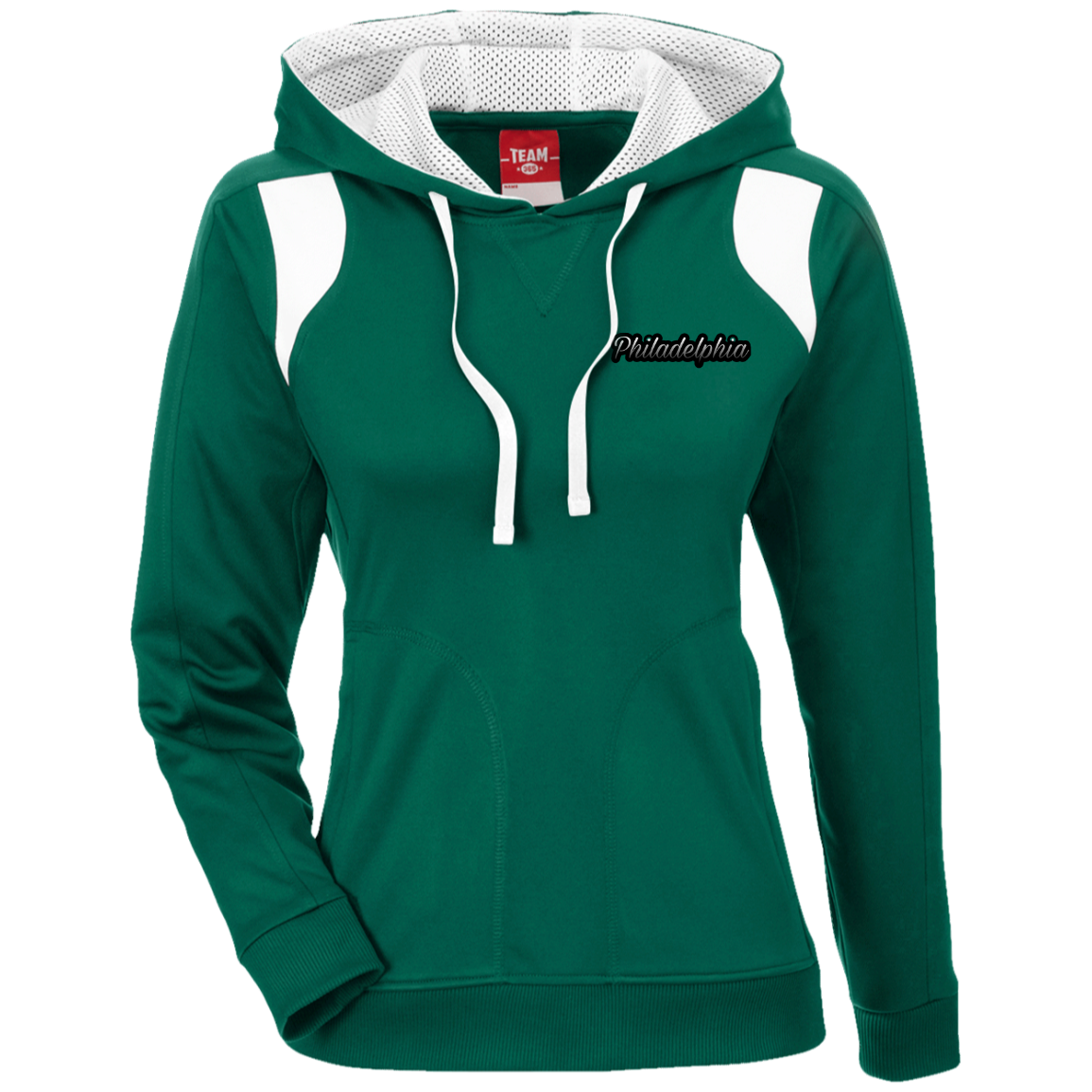 Ombre Philadelphia Ladies' Colorblock Hoodie
