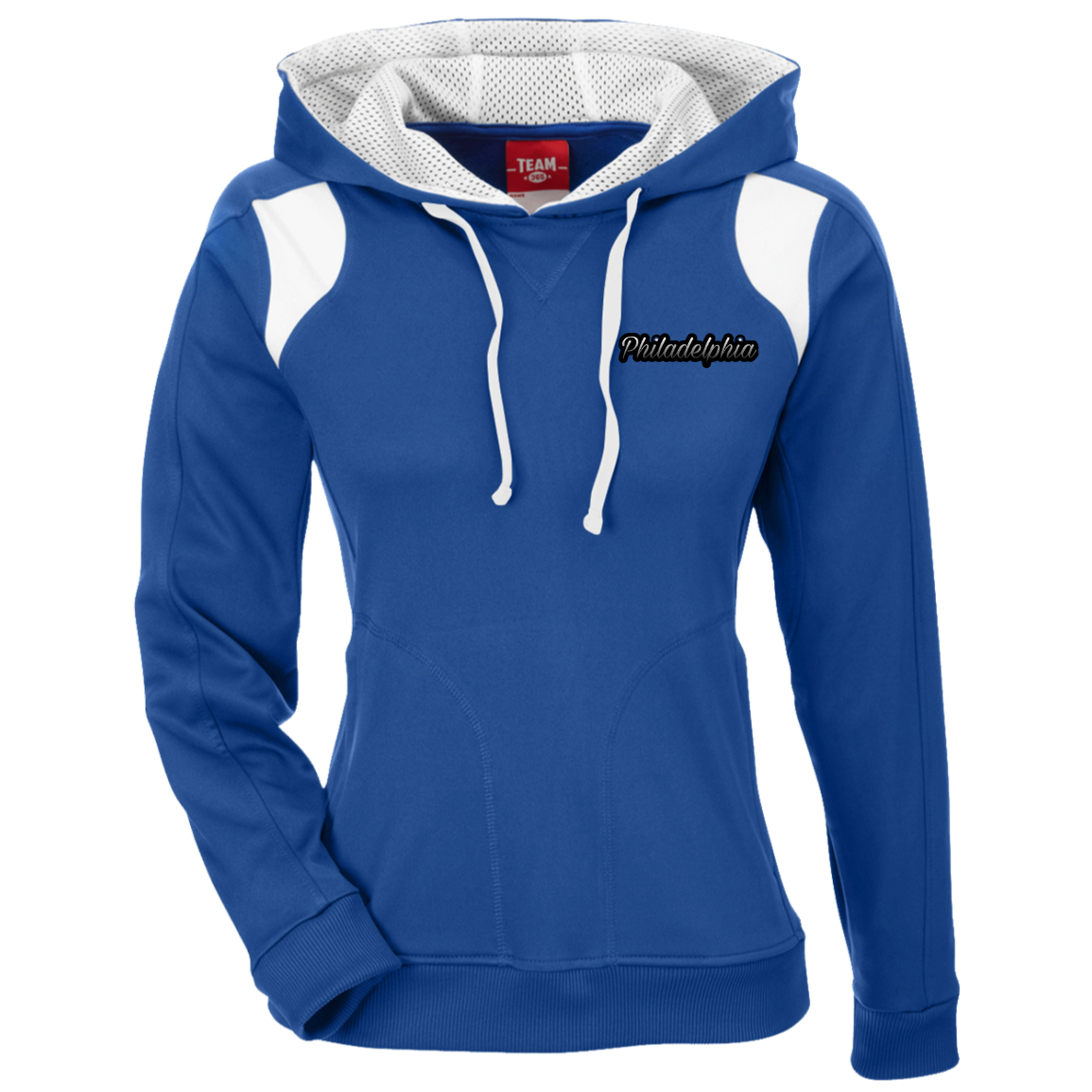Ombre Philadelphia Ladies' Colorblock Hoodie