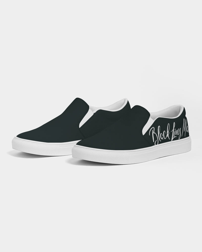 BLACK LIVES MATTER Men's Slip-On Canvas Shoe