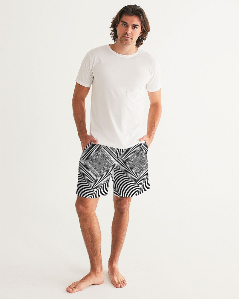 Optical illusion Men's Swim Trunk