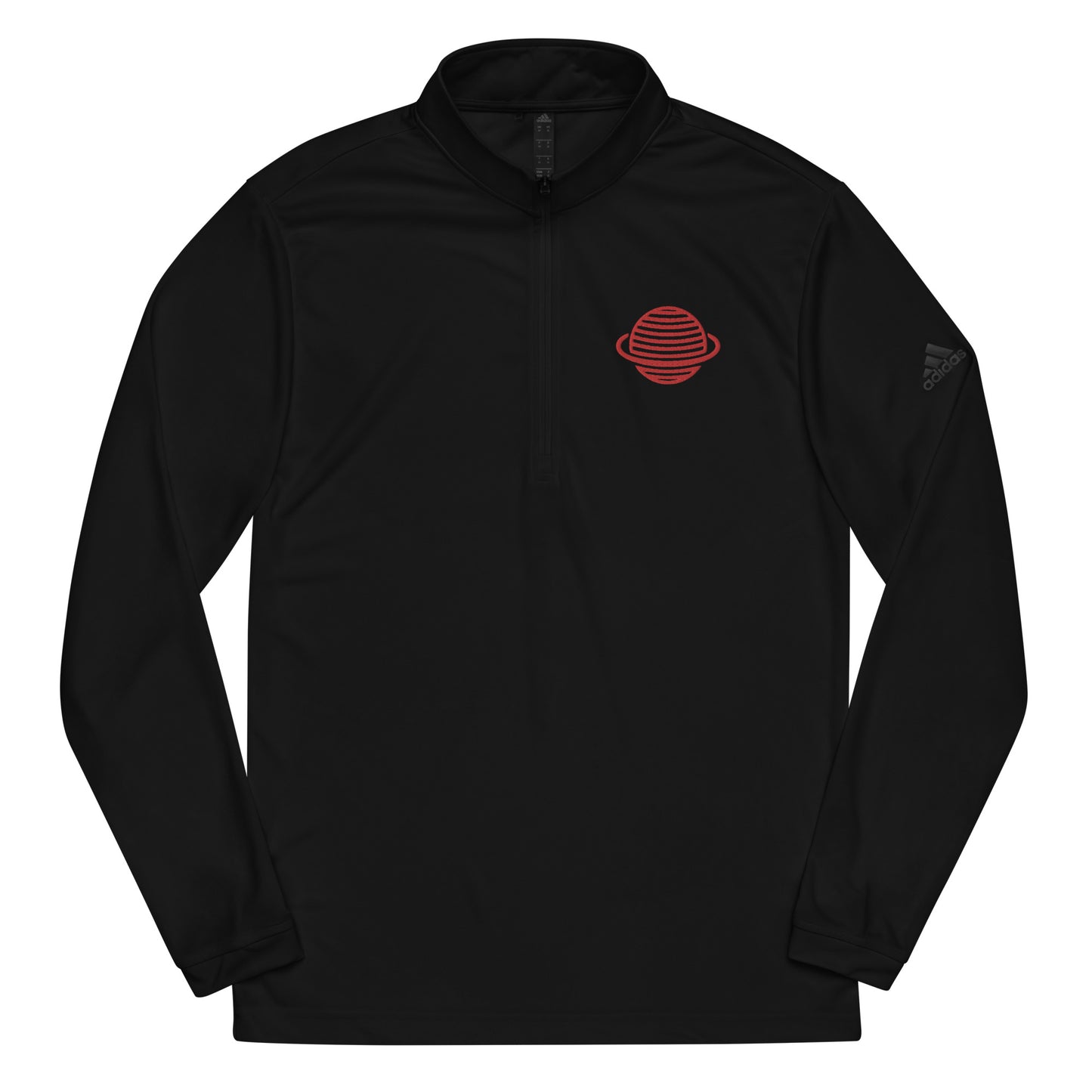 Saturn Quarter zip pullover (Red)