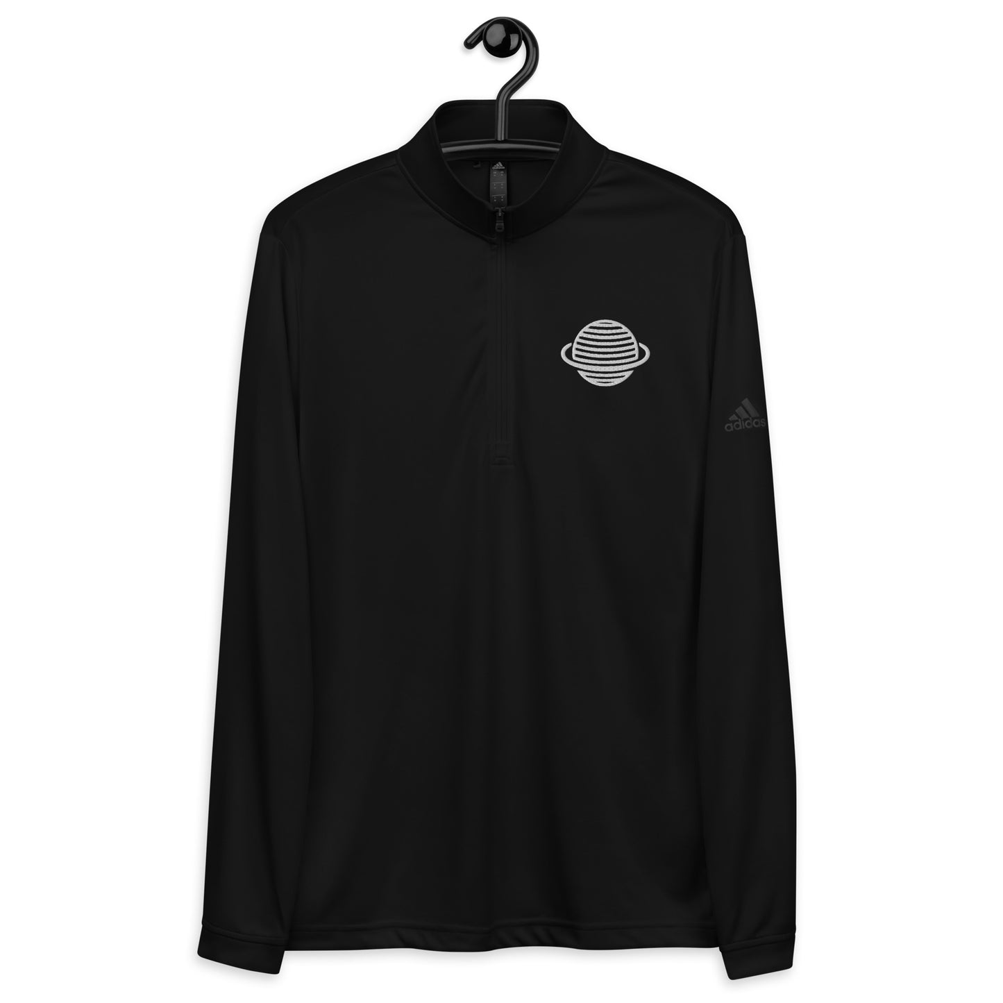 Saturn Quarter zip pullover (White)