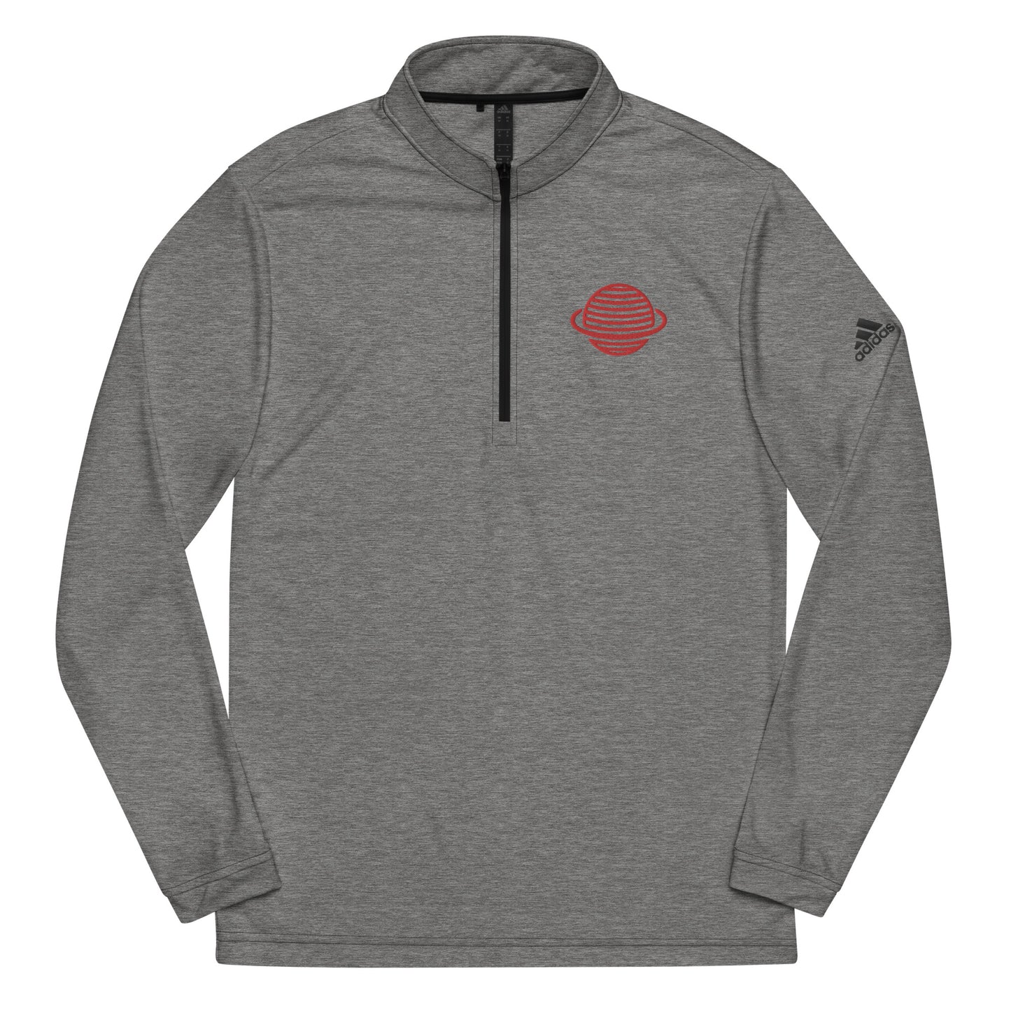 Saturn Quarter zip pullover (Red)