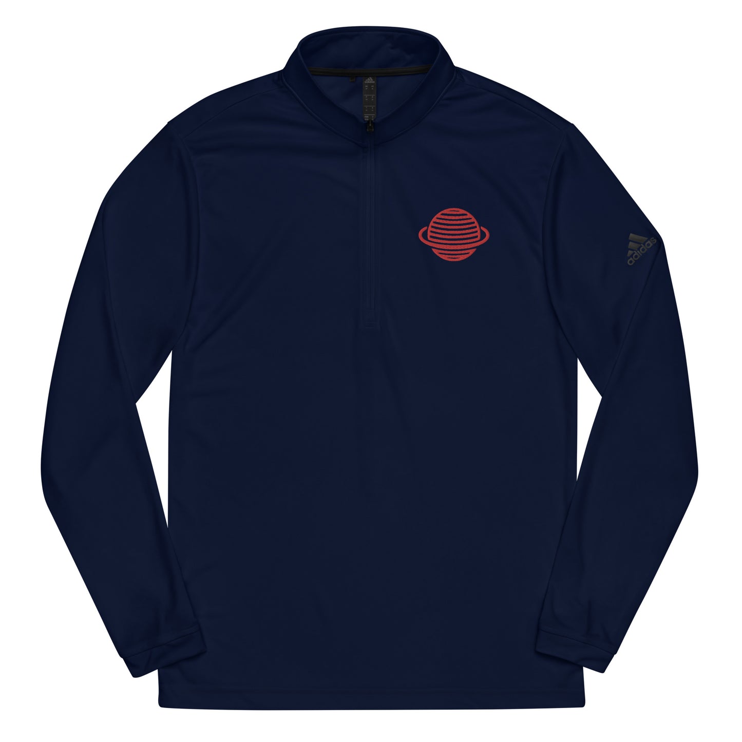 Saturn Quarter zip pullover (Red)