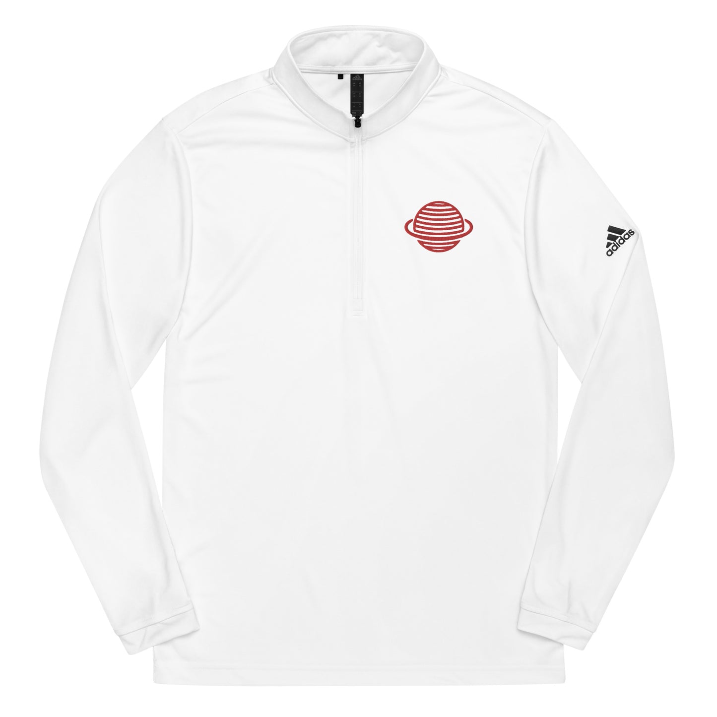 Saturn Quarter zip pullover (Red)