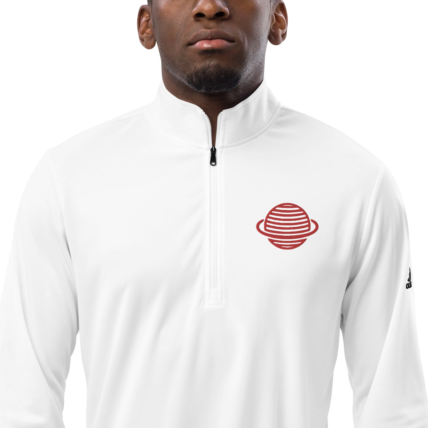 Saturn Quarter zip pullover (Red)