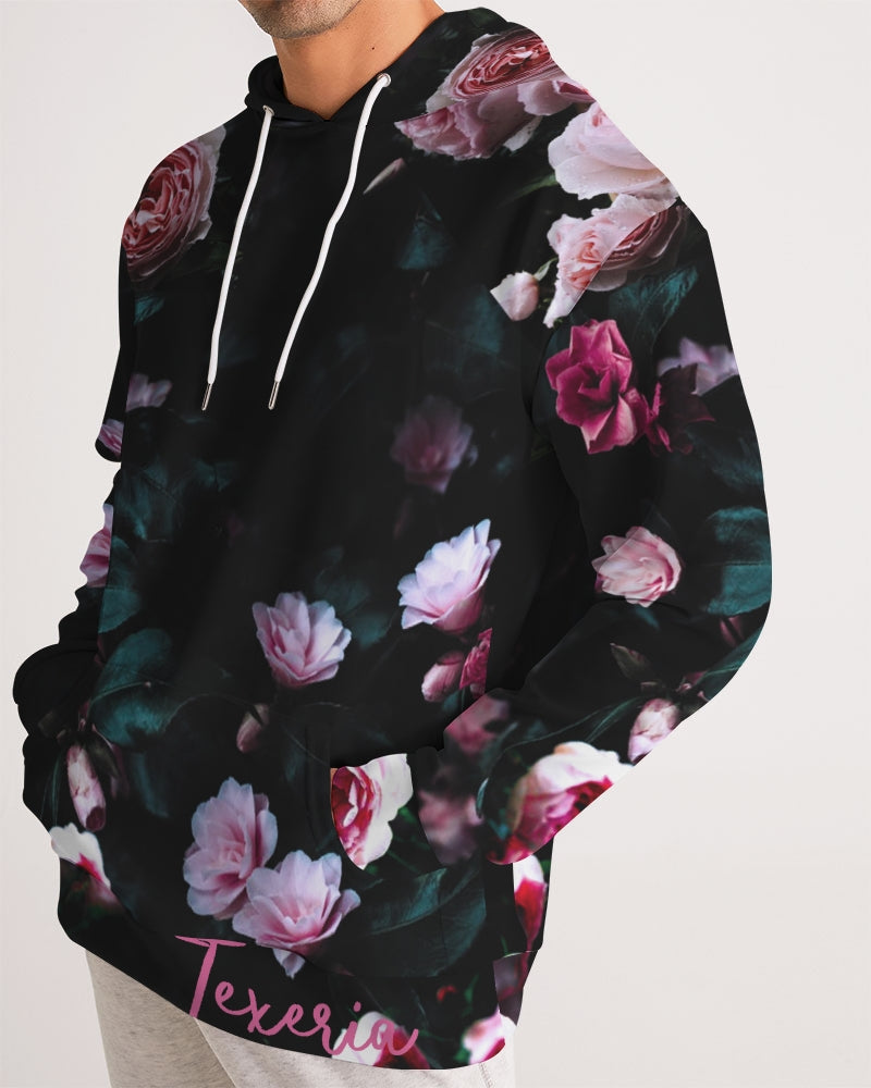 Dark Floral Men's Hoodie