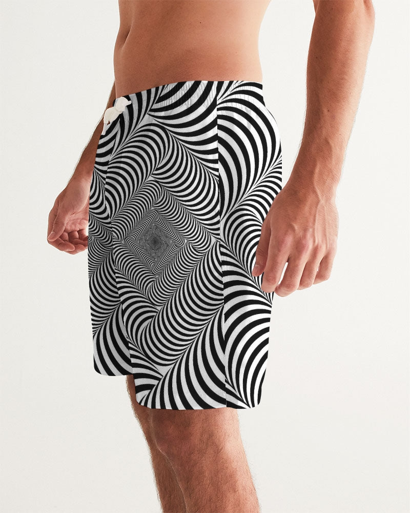 Optical illusion Men's Swim Trunk