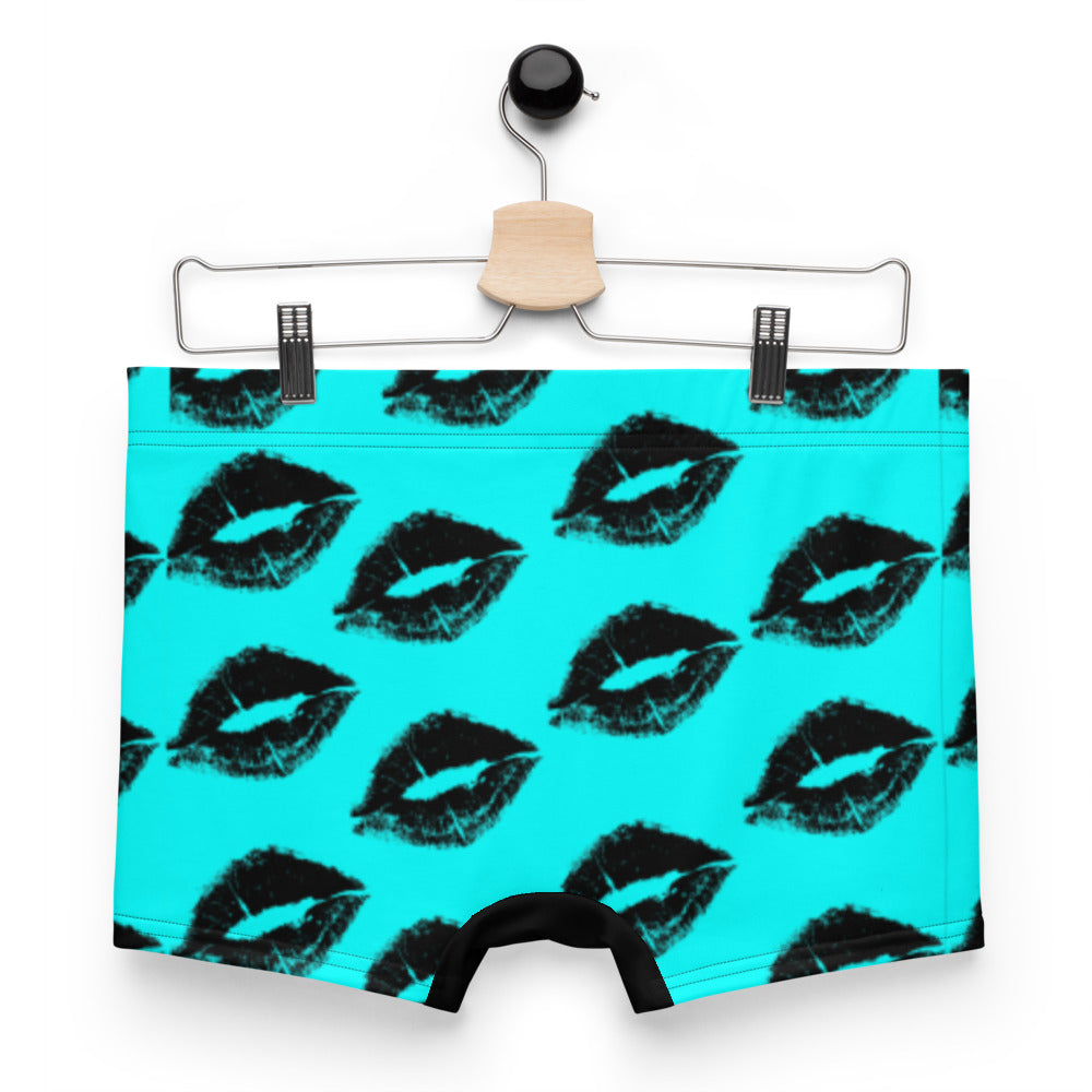 Kiss Me Blue Boxer Briefs