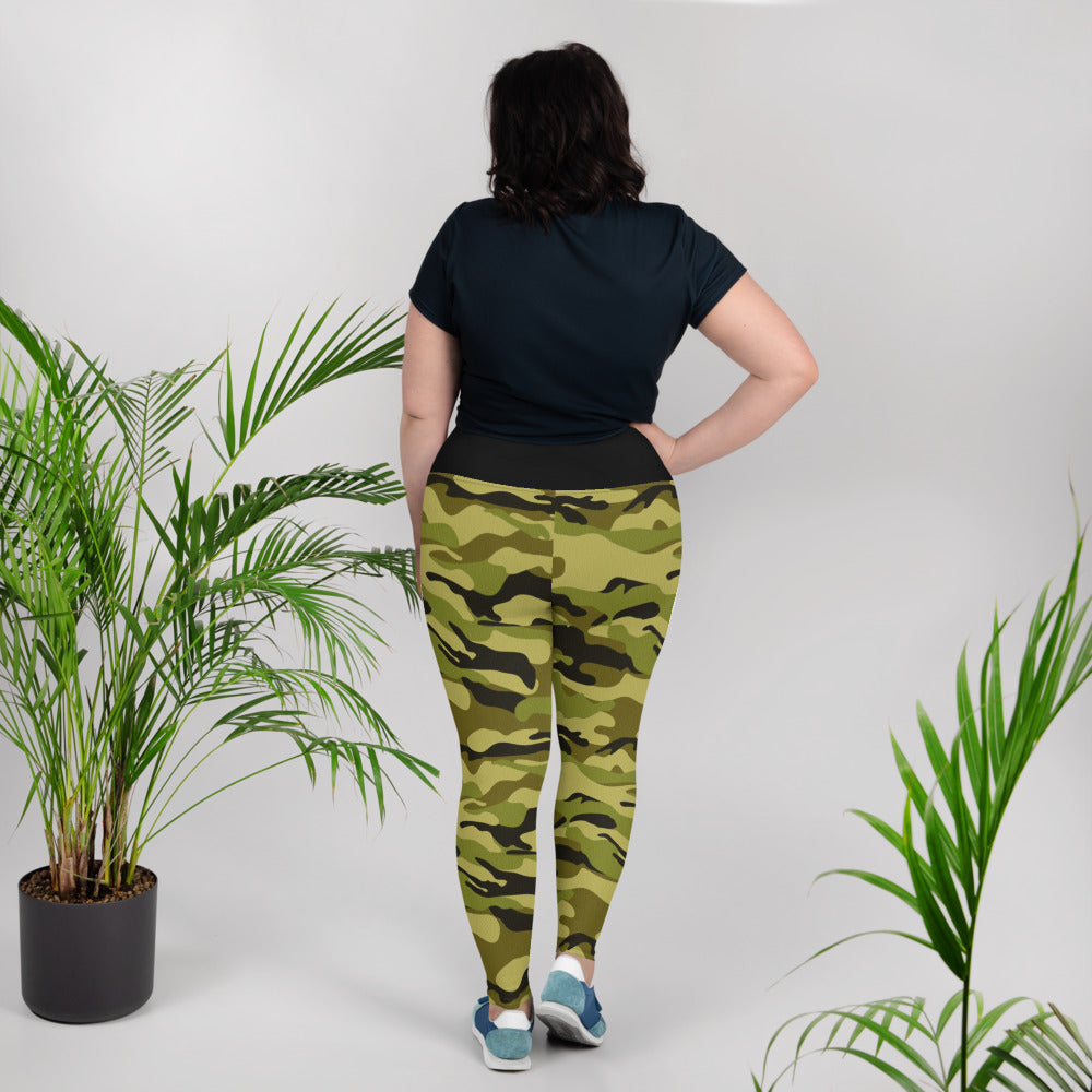Camo 2 Plus Size Leggings