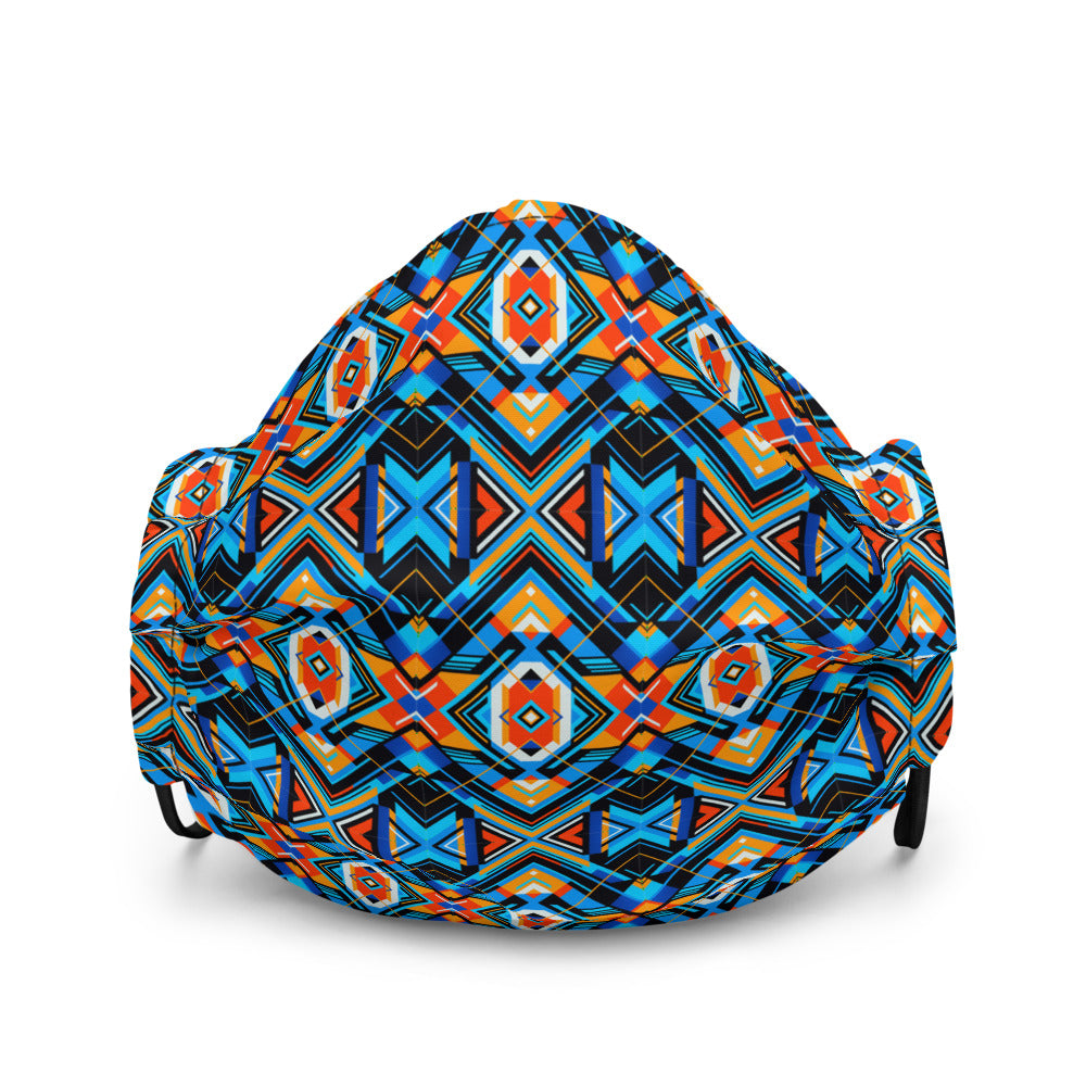 Aztec Blue 2 mask