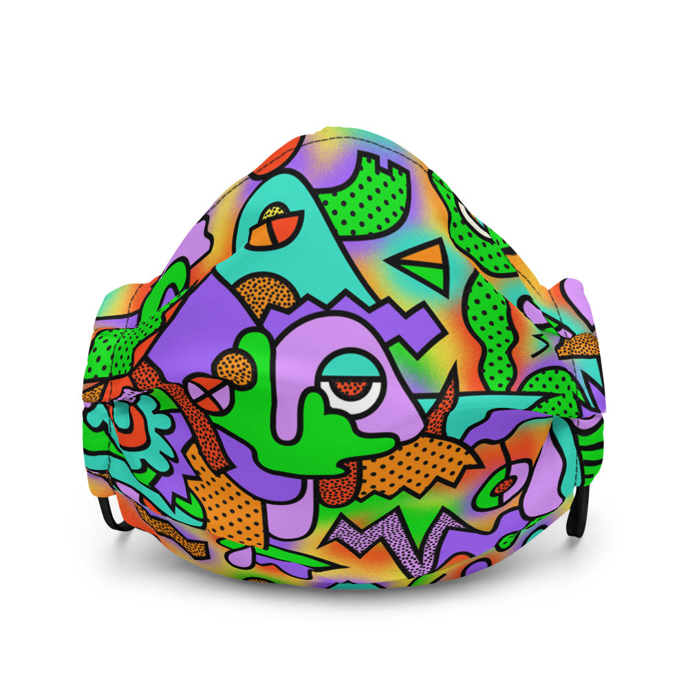 Abstract mask