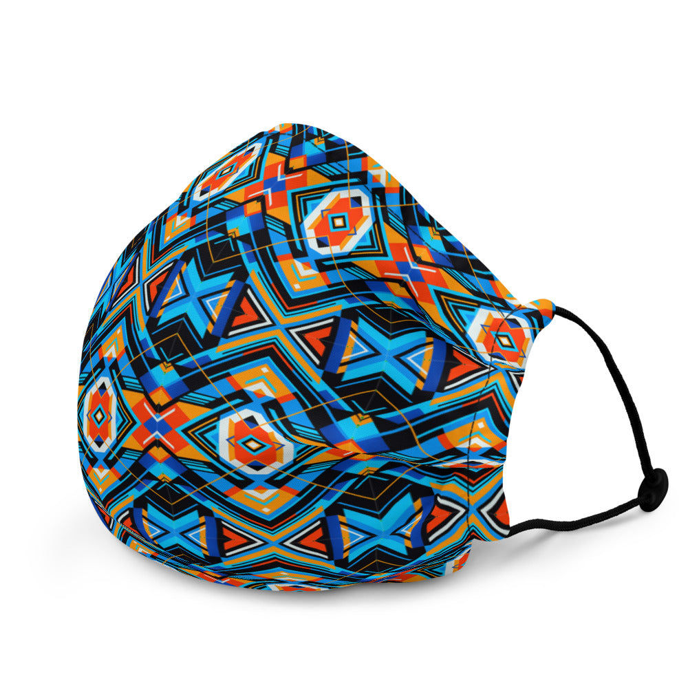 Aztec Blue 2 mask